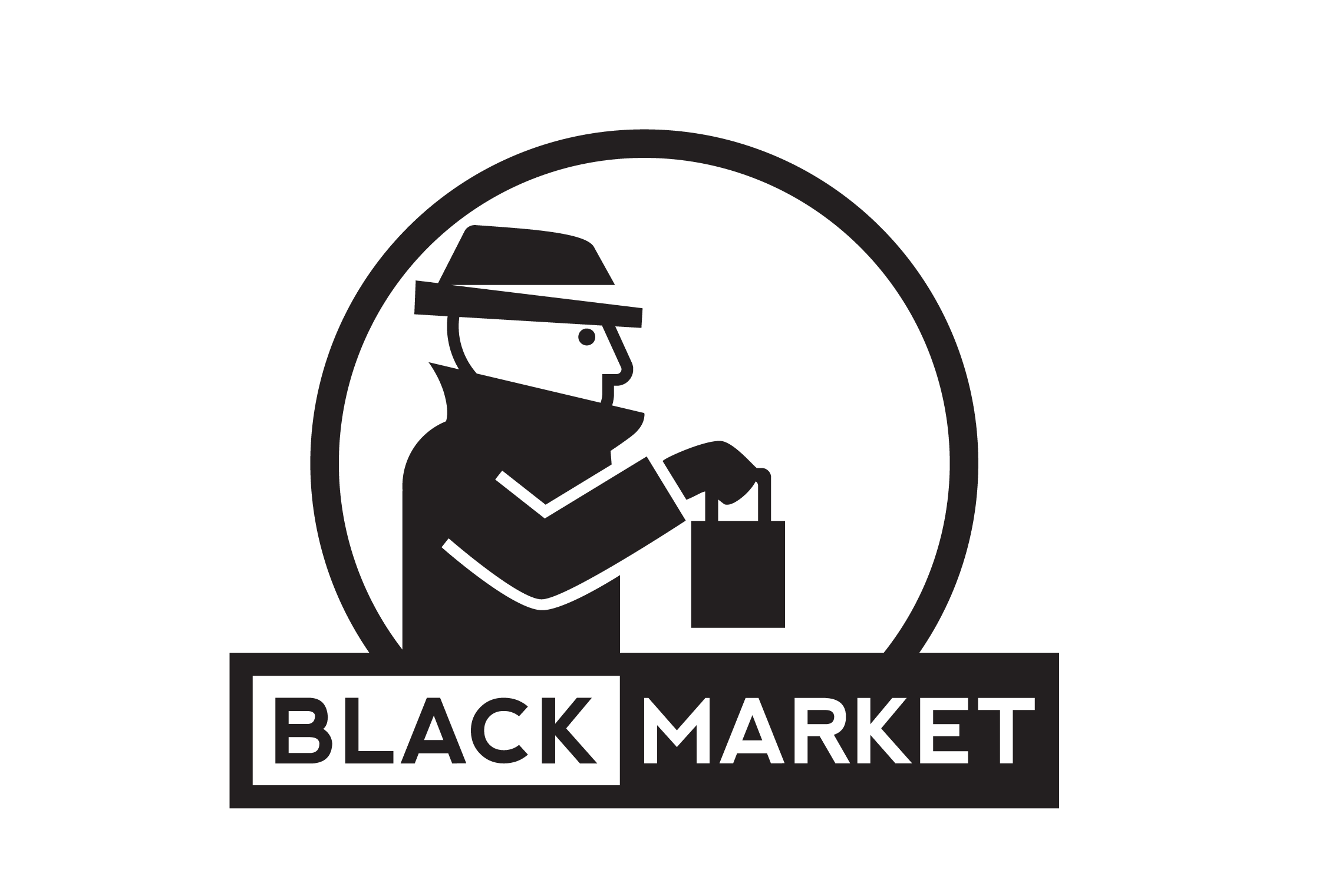 Black Market Hummus Logo